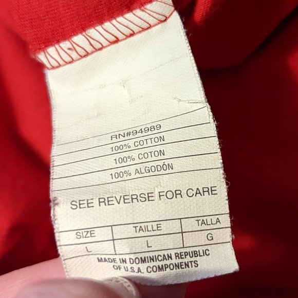 5th & Ocean St Louis Cardinals Red Tank Top Size Large - Picture 11 of 12